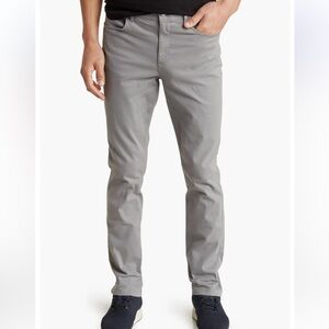 Calvin Klein Light Gray Slim Fit Chino Pants EUC Size 34 x 30